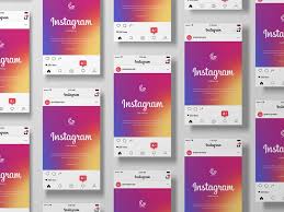 Free Modern Grid Instagram Post Mockup Psd In 2020 Instagram Posts Instagram Software Instagram Post Template