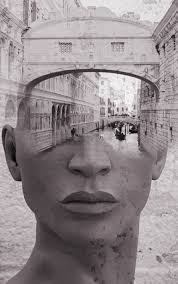 Man In Venetia By Antonio Mora Surreal Portrait Double Exposure Portrait Double Exposure