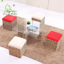 Coffee tables with seating underneath a coffee table has a variety of sizes with an average height of 40cm to 50cm. 2015 Stylish Multifunctional Storage Wooden And Glass Coffee Table And Stools View Coffee Table With Stools Love Rattan Product Details From