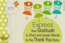 Sample thank you wording for baby shower gifts for you to use or customize as necessary. Highly Appreciated Baby Shower Thank You Note Wordings Apt Parenting
