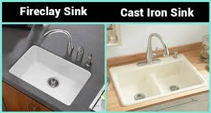 Fireclay Vs Cast Iron Sink Heat To