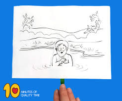 This lesson is taken from the story in 2 kings 5 where naaman the syrian learns about elisha the prophet of god from an israelite slave girl in his home. Elisha And Naaman Craft 10 Minutes Of Quality Time