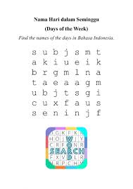 Akan tetapi, banyak orang yang lupa, terutama nama hari selasa dan kamis dalam bahasa inggris karena penulisan nama kedua hari tersebut hampir sama. Nama Nama Hari Interactive Worksheet