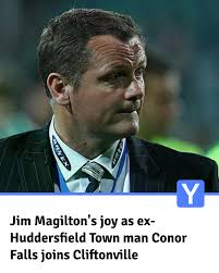 Young striker Conor Falls made just one senior appearance for Huddersfield  Town