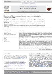 The college undergraduate stress scale (cuss) was used to evaluate students' stress level. Pdf Correlates Of Depression Anxiety And Stress Among Malaysian University Students Vanessa Ferraz Monteiro Leite Academia Edu