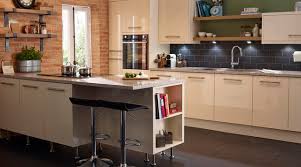 cooke & lewis high gloss cream kitchen