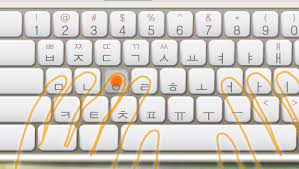 Each symbol in hangul is a actually a composite which includes a consonant and following vowel and additional sounds. Typing Hangul Part 2 Touch Typing Korean With All Ten Fingers Loving Korean Boyfriend In Korea