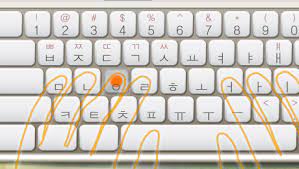 Let's talk about each of … Typing Hangul Part 2 Touch Typing Korean With All Ten Fingers Loving Korean Boyfriend In Korea