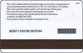 Check spelling or type a new query. Gift Card Owl Hooters United States Of America Hooters Col Us Hoo 001