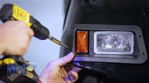 Light Kit Designed For Yamaha G22 How To Install Video Madjax Golf Cart Accessories Youtube