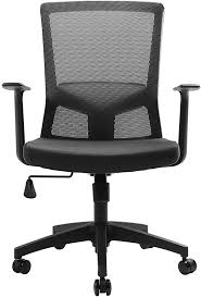 amazon com harbland ergonomic office chair home office desk chair mesh computer chair with adjustable lumbar s mesh computer chair office chair computer chair