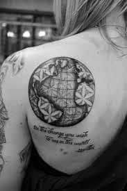 Flower Of Life Tattoo 48 Flower Of Life Tattoo Life Tattoos Tattoo Designs