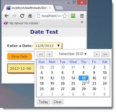 Html5 Input Type Date Formatting Issues Rick Strahl S Web Log