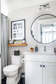 Living in a home with a small bathroom can be a design challenge, especially with a bathtub taking up the. Modern Office Bathroom Reveal Home By Kmb Guest Bathroom Decor Guest Bathroom Small White Bathroom Decor
