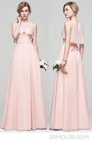 Us 118 00 A Line Princess Sweetheart Floor Length Chiffon Bridesmaid Dress With Bow S Jj S House Floor Length Chiffon Bridesmaid Dresses Fashion Dresses Bridesmaid Gown