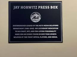 Jay Horwitz: NY Mets name press box for longtime PR director