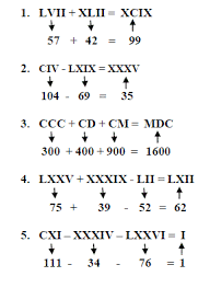 This simple roman numerals converter can be used at any time to convert numbers to roman numerals.if you need to make conversion from arabic numbers to roman numerals, simply enter the number to the box on the right, and press the button 'convert to roman'. Roman Arithmetic Numeric And Logic Puzzles