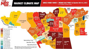 Mapping The Mostly Huge Housing Price Jumps Across La House Prices Map Cheap Houses