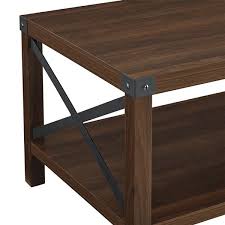 Maybe you would like to learn more about one of these? Walker Edison Rustic Wood Coffee Table Dark Walnut Lwf40mxctdw Rona