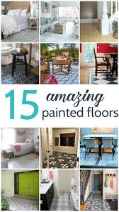 15 Gorgeous Painted Floors Ideas For Every Type Of Flooring Lovely Etc Funky Home Decor Types Of Flooring Vinyl Flooring