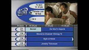 Are you an existing dish customer looking for what's on dish tonight? Dish Network Channel Guide September 23rd 2005 A Glimpse Into Tv In The Fall Of 2005 Youtube