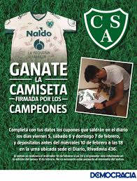 The latest tweets from 🇳🇬c. Gana La Camiseta De Sarmiento Firmada Por Los Campeones Diario Democracia
