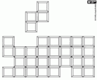 Christmas party activity, christmas gift. Tetris A Video Game Coloring Page Printable Game