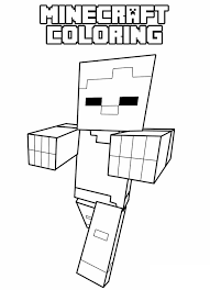 I'm having a hard time with minecraft. Zombie Cute Minecraft Coloring Pages Awetemplats