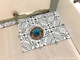 Mosaic tiles are usually very small square tiles up to about 2 square, though again, there is no uniform tile size classifications. Laying Floor Tiles In A Small Bathroom Houseful Of Handmade
