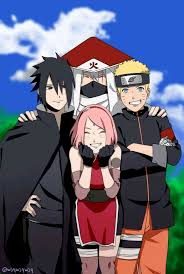 Team 7 Kakashi Hokage 6 With Images Naruto Wallpaper Naruto Sasuke Sakura Naruto And Sasuke