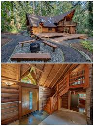 Covered decks can be the ideal place to take in the scenery. The 17 Best Log Cabins Bob Vila