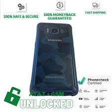 Interested in getting the new samsung galaxy s8 and galaxy s8 plus for yourself? Sm G892azaaatt Samsung Galaxy S8 Active 64gb Camo Blue At T Gsm Unlocked Small Chip In Lcd