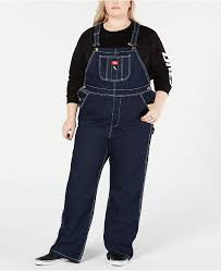 Trendy Plus Size Cotton Carpenter Overalls