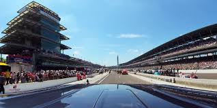 Race View At The Indianapolis Motor Speedway