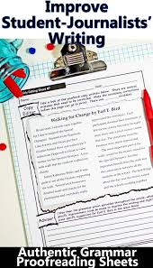 Yearbook Grammar Proofreading Worksheets Editable Digital Hybrid Teaching Yearbook Practices Worksheets Grammar Practice