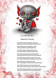 Poor Little Vampire Nosvar Vampling Is Perhaps Not So Innocent So Beware You Have Been Warned Gothic Poems Cute Art Voodoo Dolls