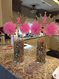 Pink Gold Princess Birthday Party Centerpiece Birthday Party Centerpieces Princess Birthday Party Birthday Parties