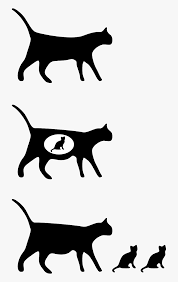 The image can be easily used for any free creative project. Cats Black And White Draw Hd Png Download Kindpng