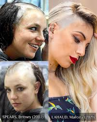 mood: Britney em 2007 💁‍♀️✨ .. só não raspo o cabeça pq ainda não cresceu  tudo desde o último surto kkring . . #britneyspears #sidecut #ginger  #redhair