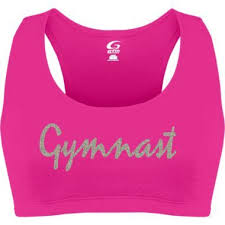 Gymnast Sports Bra Of Course I Would Where Something Over It
