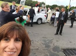 A close encounter of the papal kind. Published Oct. 2 2015. Local.