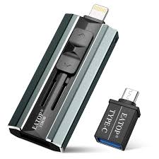 Amazon Com Usb 3 0 Flash Drive 128gb Iphone Memory Stick Eatop Iphone Flash Drive With 4 Ports Photo Stick Compatible Iphone Memory Memory Stick Flash Drive