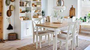 Ikea's dining room furniture collection is designed with style and practicality in mind. Dining Room Inspiration Ikea