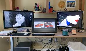 The pen display recognizes when you tilt the pen from vertical to incline positions. Wacom Cintiq 22 Display Tablet Review A Digital Artist S Dream The Gadgeteer