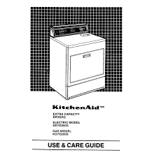 kitchenaid dryer repair manual manualzz