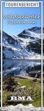 fieberbrunn wildseeloder wandern kitzbuheler alpen kitzbuheler alpen alpen wandern