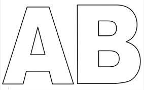 2 descargar los moldes de letras. Moldes De Letras Grandes Para Imprimir Mayusculas Y Minusculas Todo Imagenes