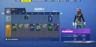Winter, here's how to unlock the best styles for android, ios, ps4, xbox one fortnite season 7 comes with a host of new skins along with the fortnite battle pass, giving you lynx and zenith skins from the get go. Battle Pass Alle Skins Und Belohnungen Der Season 7 In Fortnite