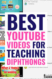 Just print on card stock (laminate optional), cut, and go! The Best Vowel Diphthongs Videos For Students A Teachable Teacher