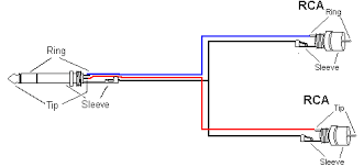 If a line touching another line has a black dot, it means the lines are connected. How To Wire A Stereo Jack To Two Rcas